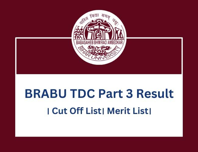 BRABU TDC Part 3 Result