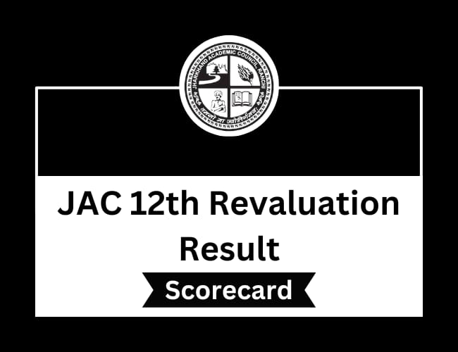 JAC 12th Revaluation Result