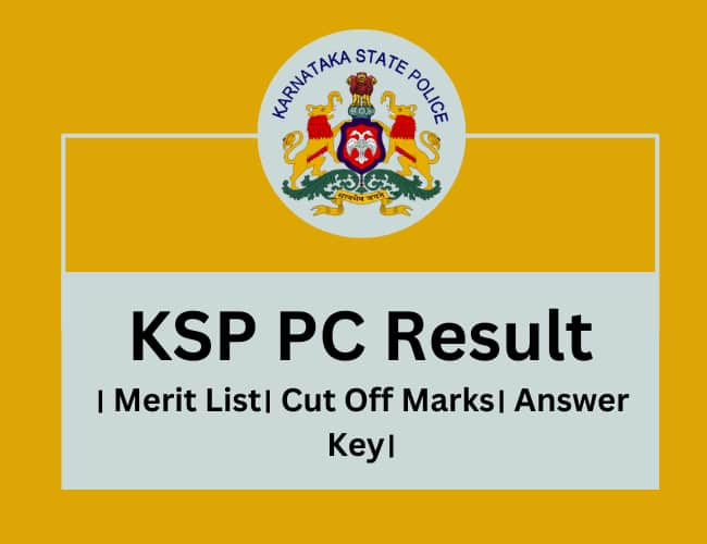 KSP PC Result