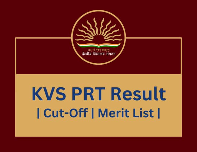 KVS PRT Result