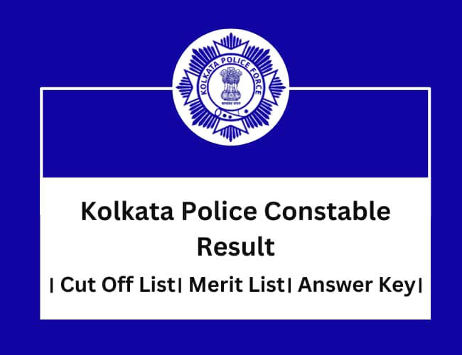 Kolkata Police Constable Result