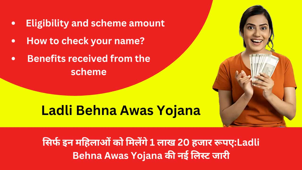 Only these women will get Rs 1 lakh 20 thousand New list of Ladli Behna Awas Yojana released