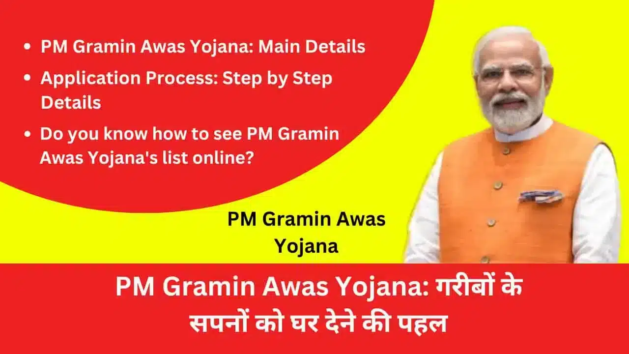 PM Gramin Awas Yojana Initiative to give houses to the dreams of the poor