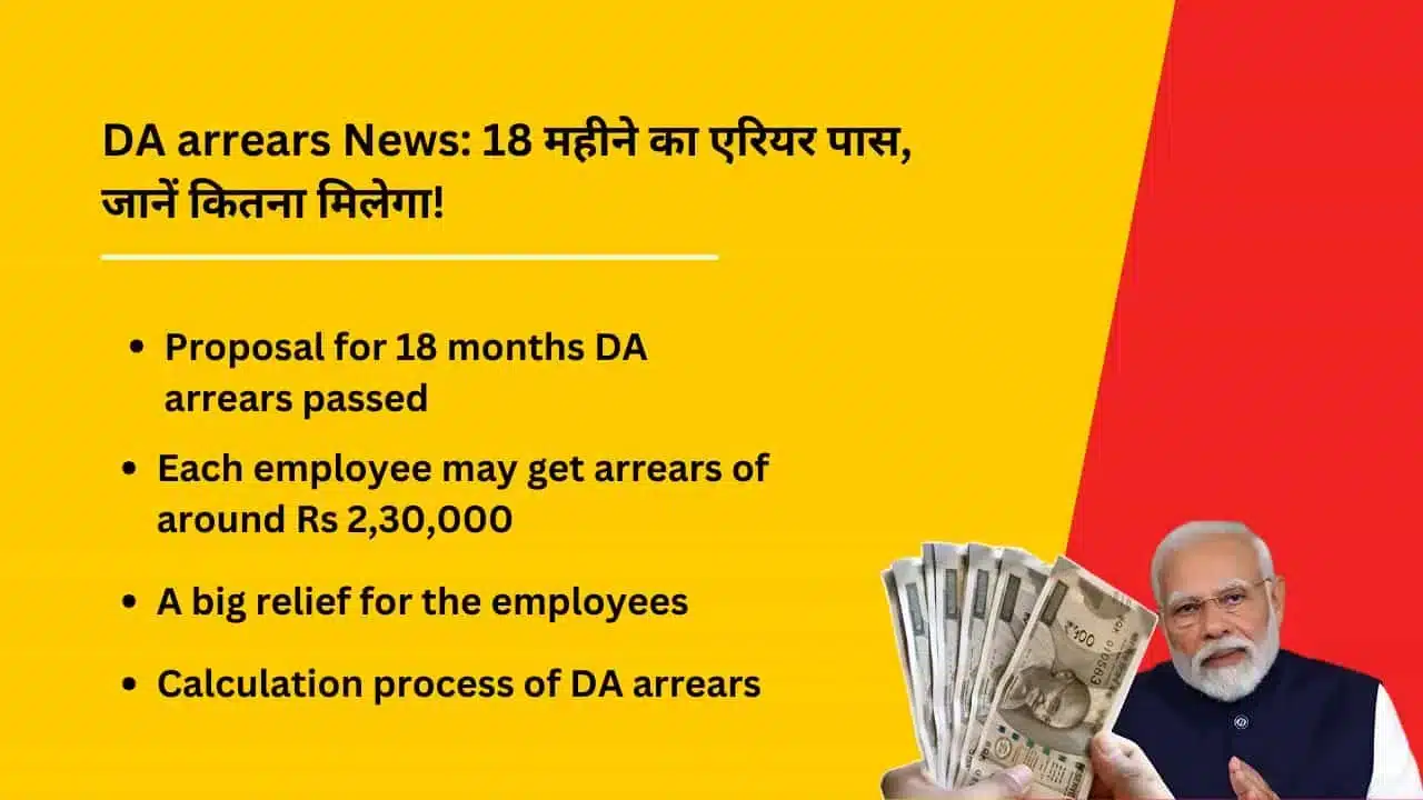 How To DA arrears News 18 months arrears pass know how much you will getCibil Score Know how to strengthen your financial position 1